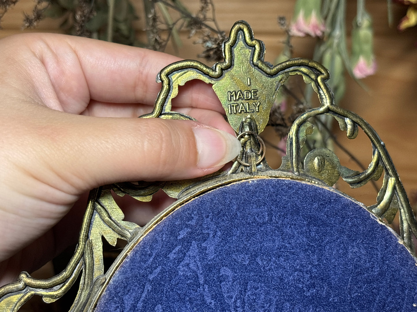 toad & sparrow wings ornate frame