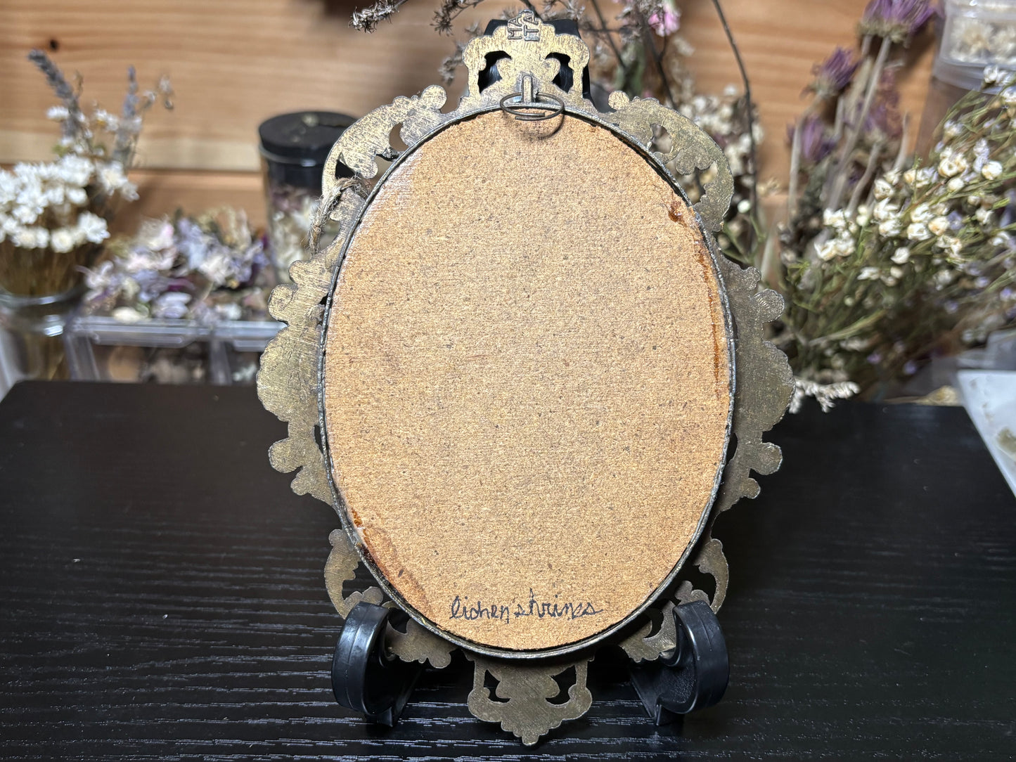 polyphemus moth wings ornate frame