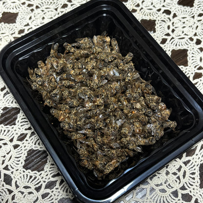 half cup dried honey bees