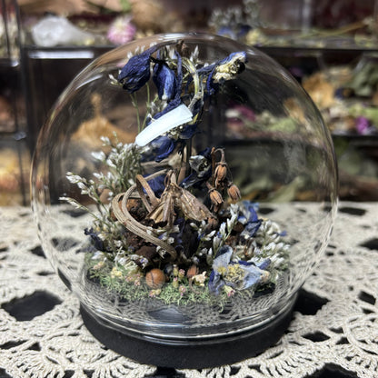greenbottle blue tarantula globe shrine