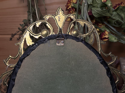 sparrow pelt & butterflies ornate frame