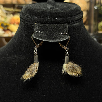 baby cottontail parts earrings