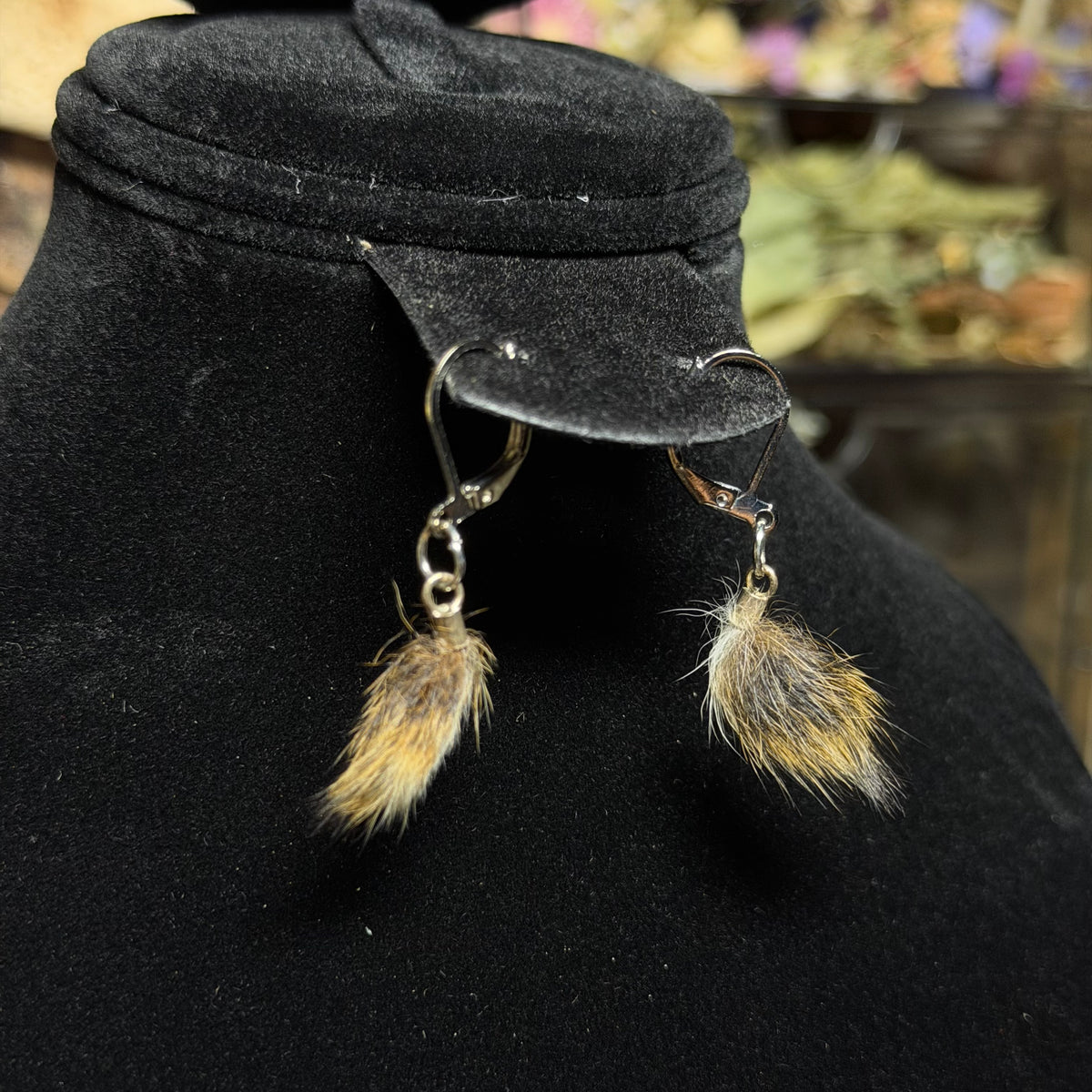 baby cottontail parts earrings