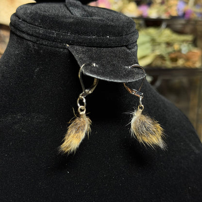 baby cottontail parts earrings