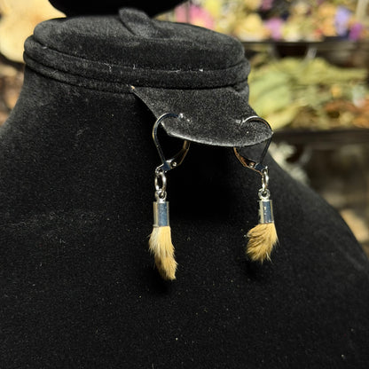 baby cottontail parts earrings
