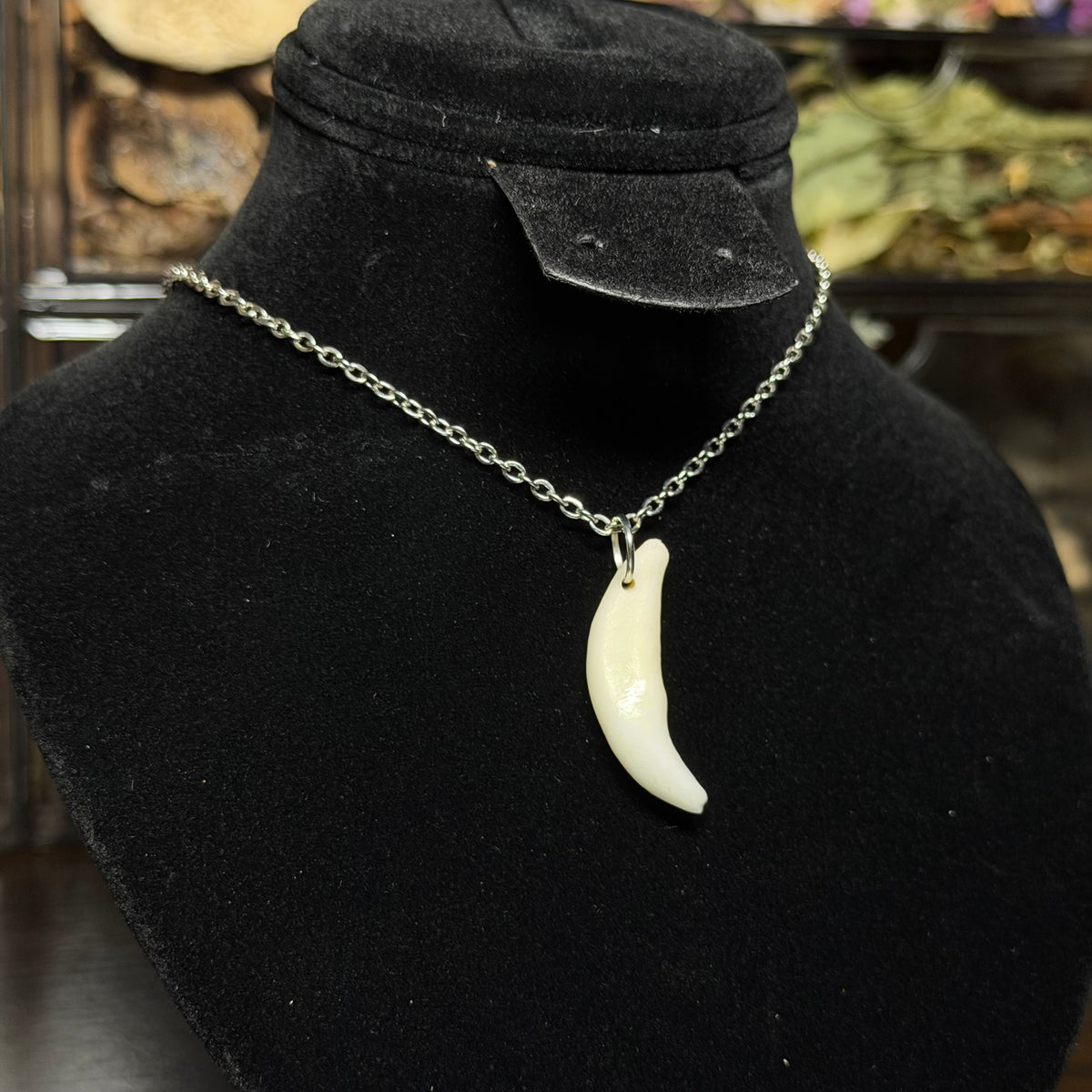 assorted bone necklaces