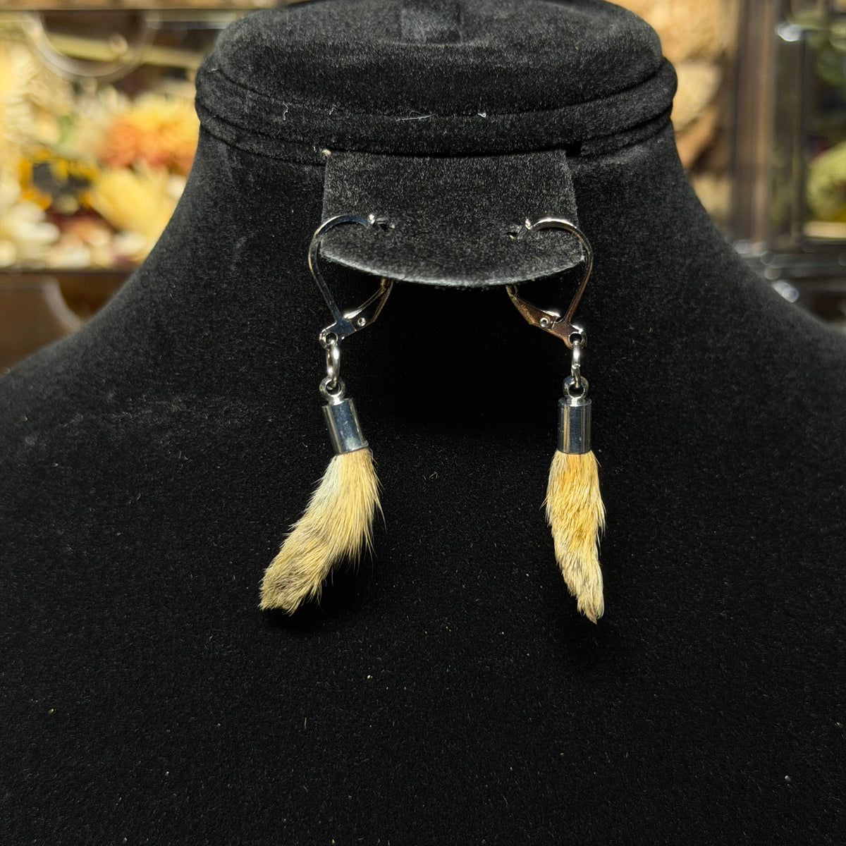 baby cottontail parts earrings