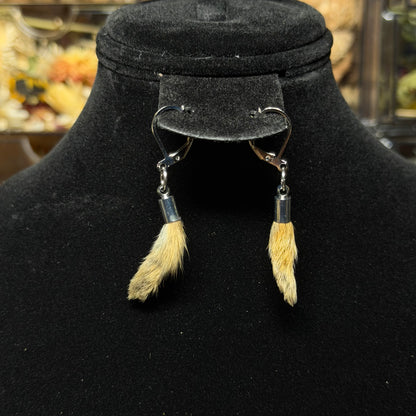baby cottontail parts earrings