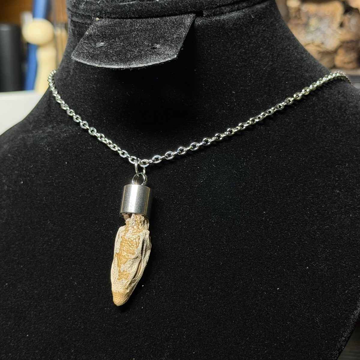 lizard head necklaces