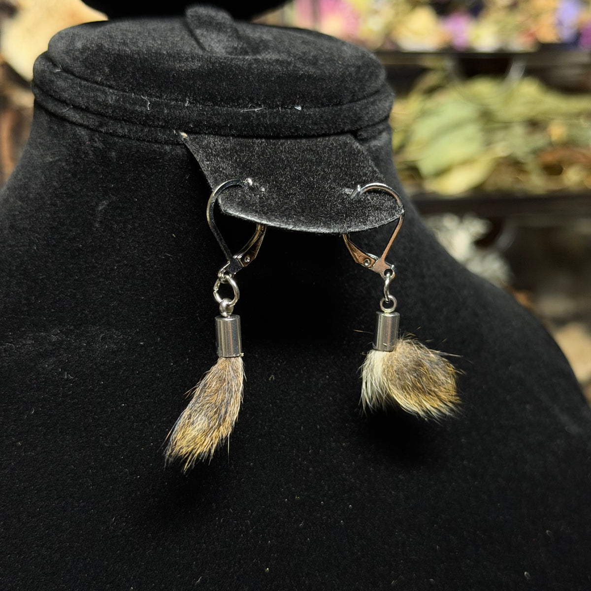 baby cottontail parts earrings