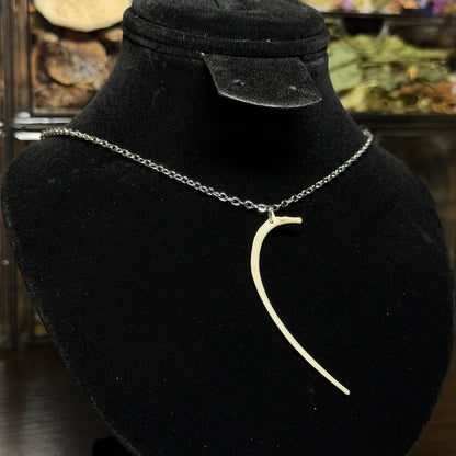 assorted bone necklaces