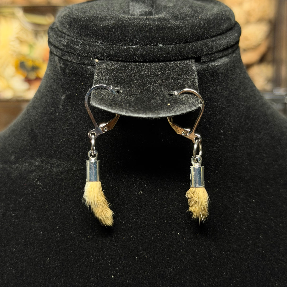baby cottontail parts earrings
