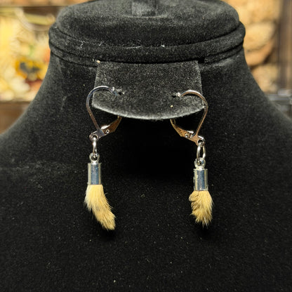 baby cottontail parts earrings