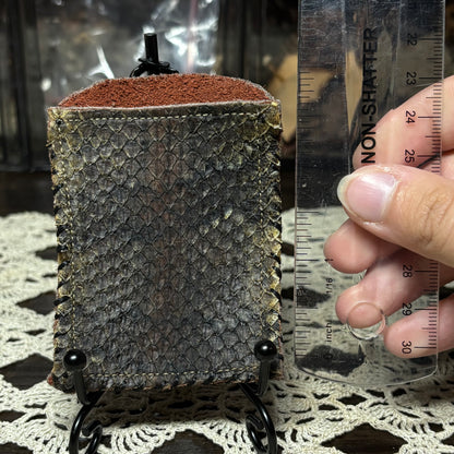 timber canebrake rattlesnake skin wares