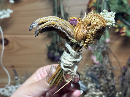 bone & mummified bouquets