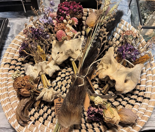 bone & mummified bouquets
